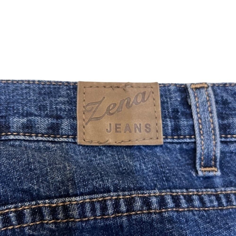 Zena Vintage 90’s Button Fly High Waisted Mom Straight Leg Jeans Sz 16 - Picture 5 of 9